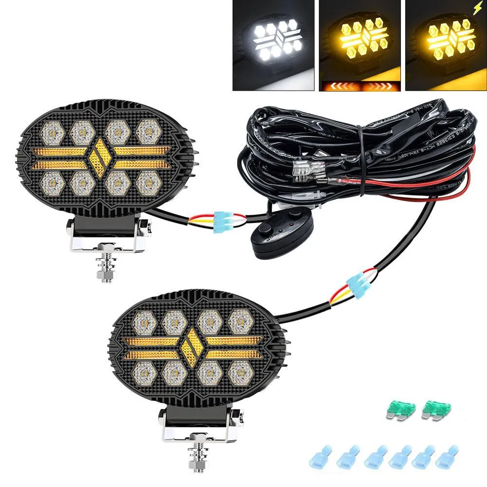 5.5 Inch Elliptical LED Work Light | Off-Road & Truck Use