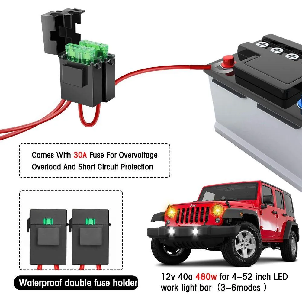 5.5 Inch Elliptical LED Work Light | Off-Road & Truck Use