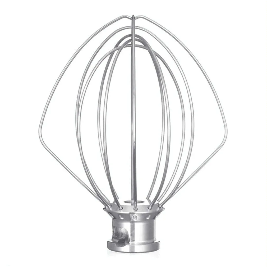 5Qt Stand Mixer Whip & Whisk Set Stainless Steel Accessories