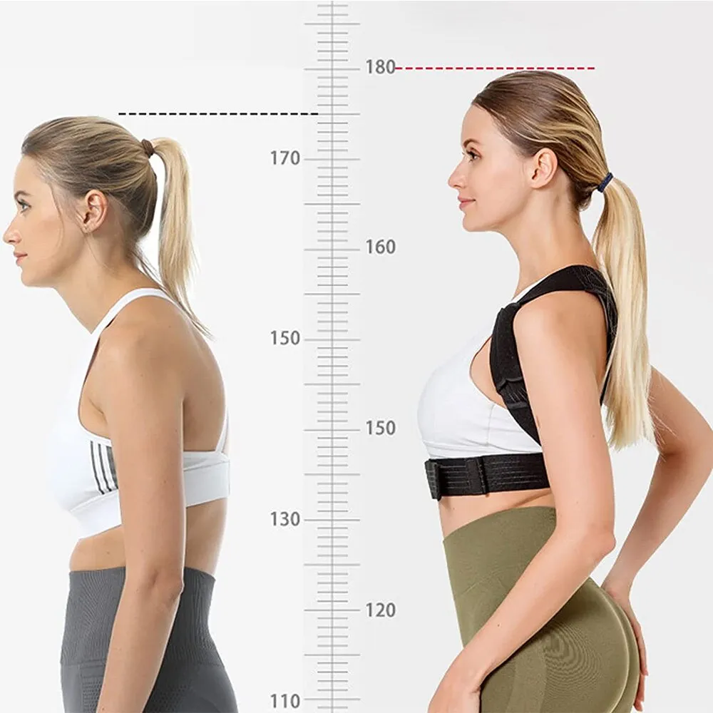 Adjustable Breathable Upper Back Straightener for Pain Relief