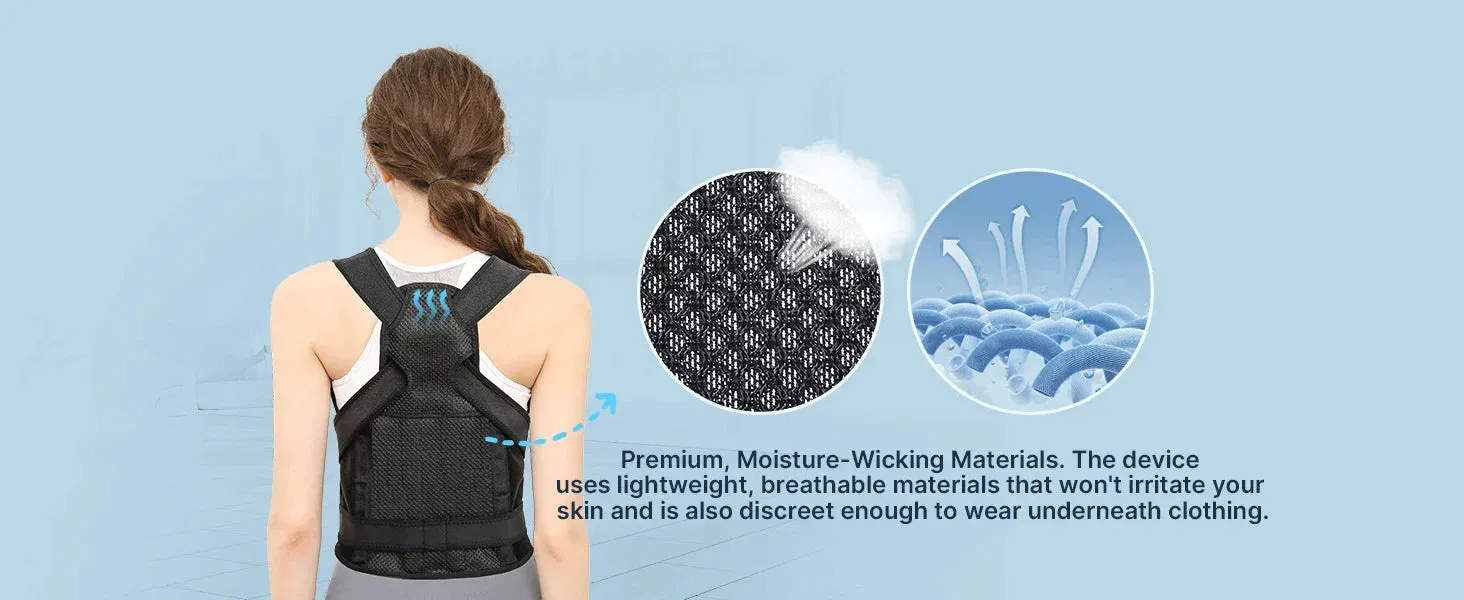 Adjustable Fully Back Posture Corrector Lumbar for Improve Hunchback Pain Relief