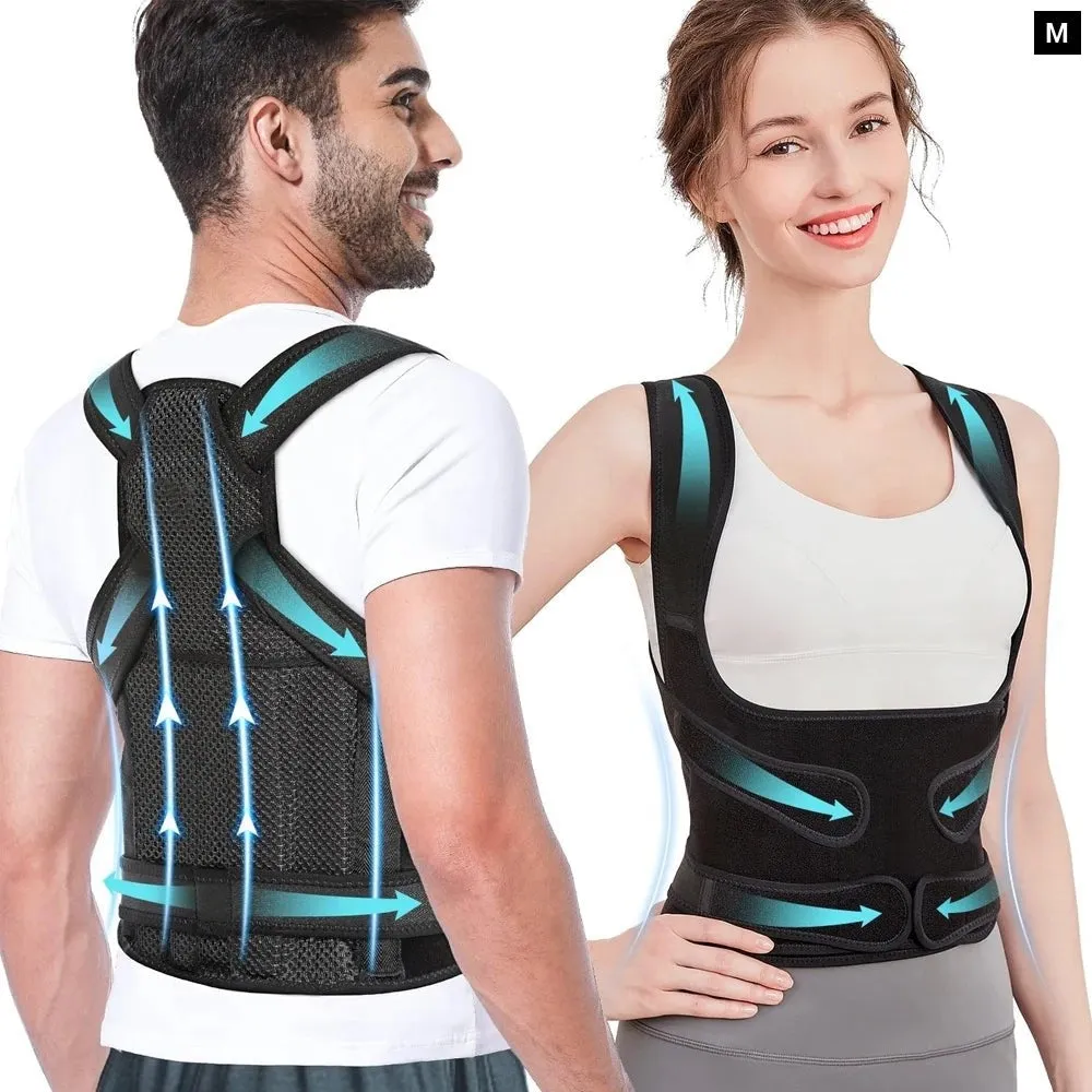 Adjustable Fully Back Posture Corrector Lumbar for Improve Hunchback Pain Relief