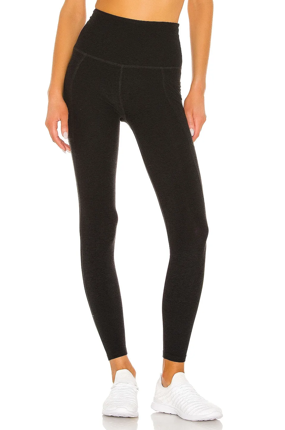 Beyond Yoga Out of Pocket High Waist Legging in Darkest Night