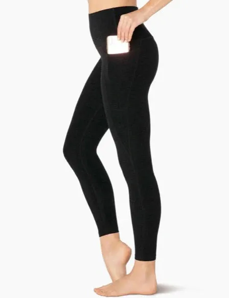 Beyond Yoga Out of Pocket High Waist Legging in Darkest Night