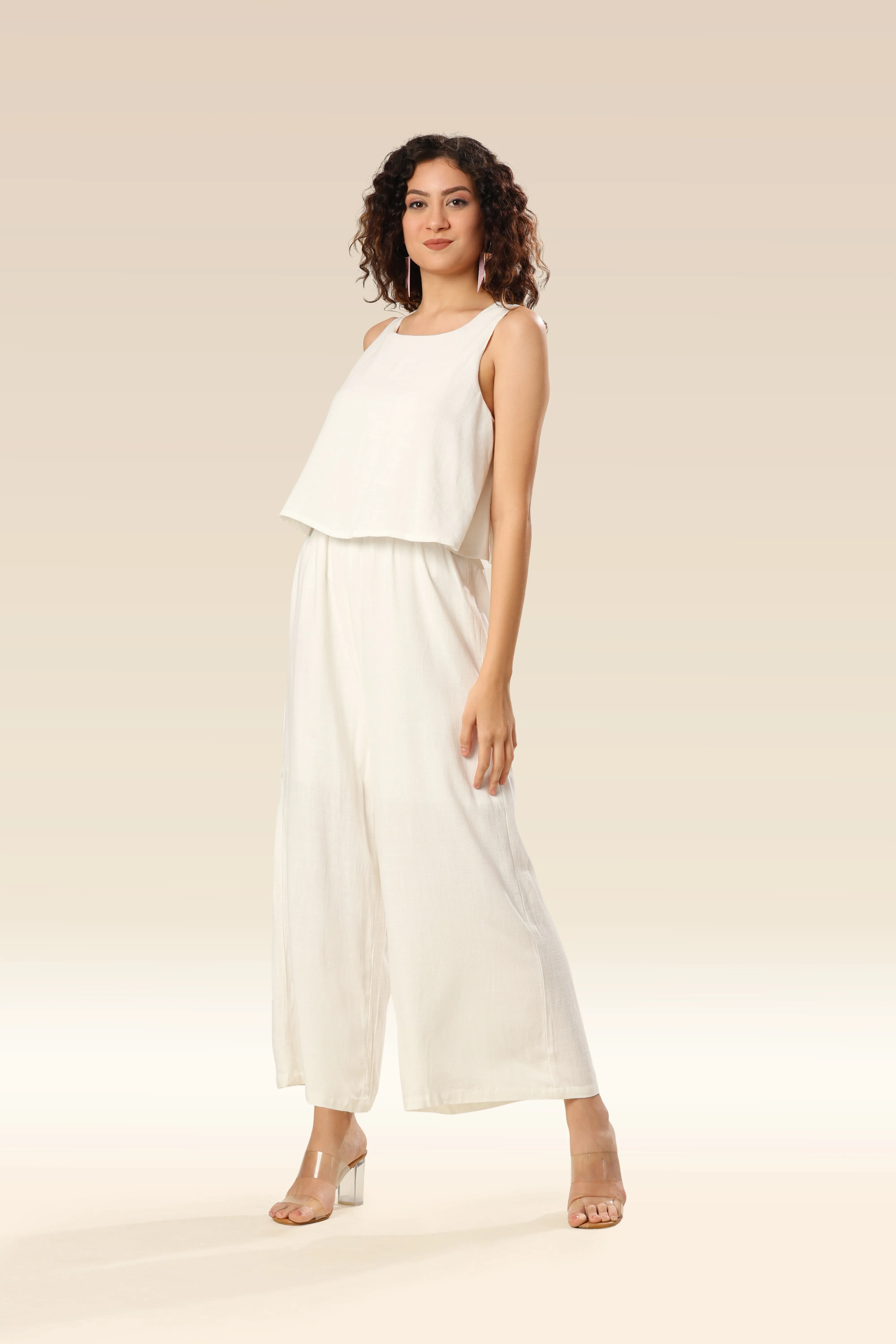 Chic Taupe Tenderness Jump Suit