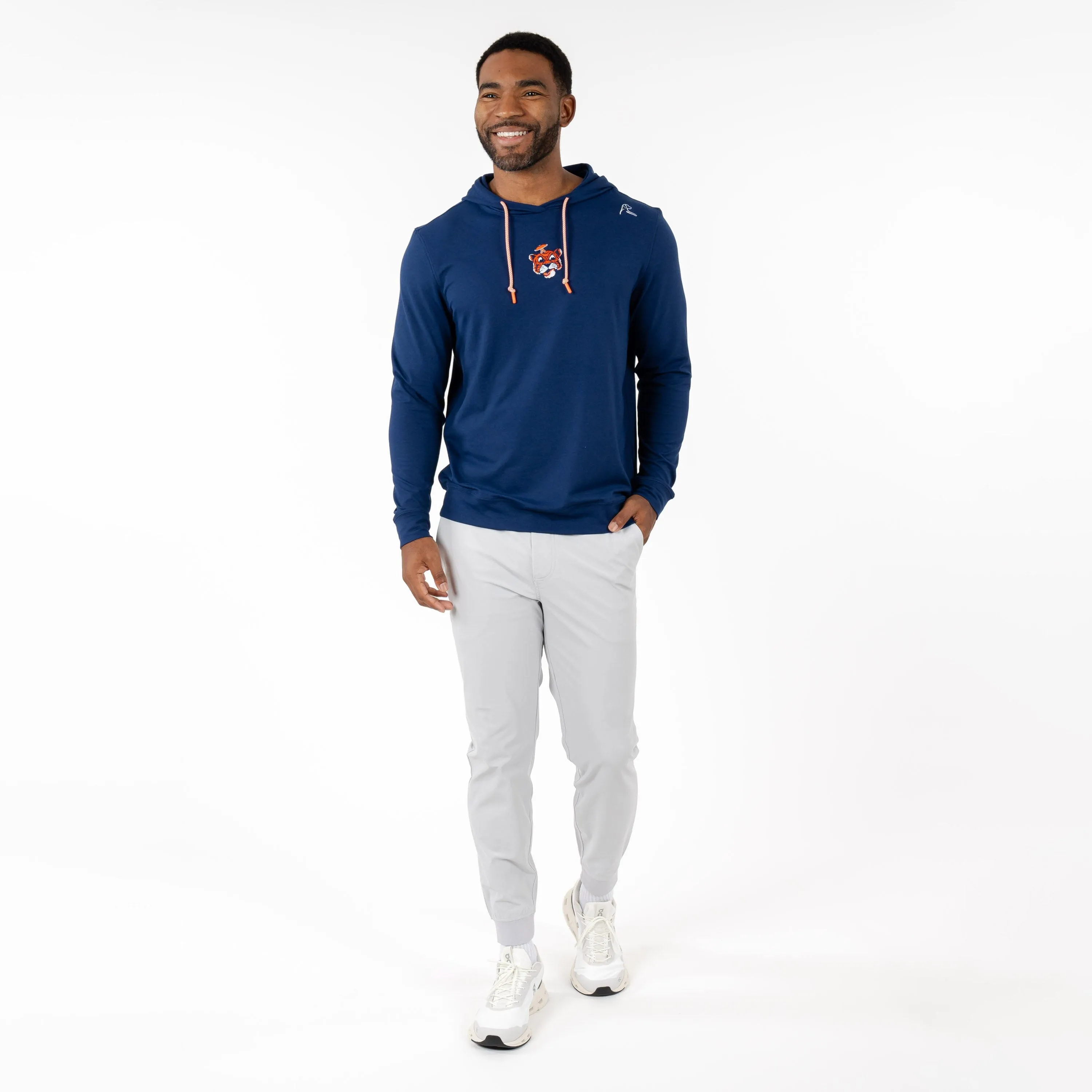 Hesi Collegiate Hoodie - Auburn | Solid - Dock Blue - Auburn - 1