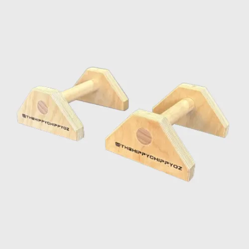 Hippy Chippy - Handstand Parallette Pro-Series- "The Pro-Grip" Set