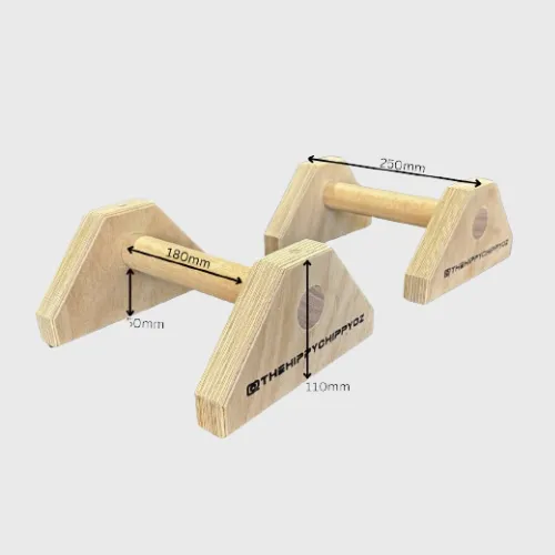 Hippy Chippy - Handstand Parallette Pro-Series- "The Pro-Grip" Set