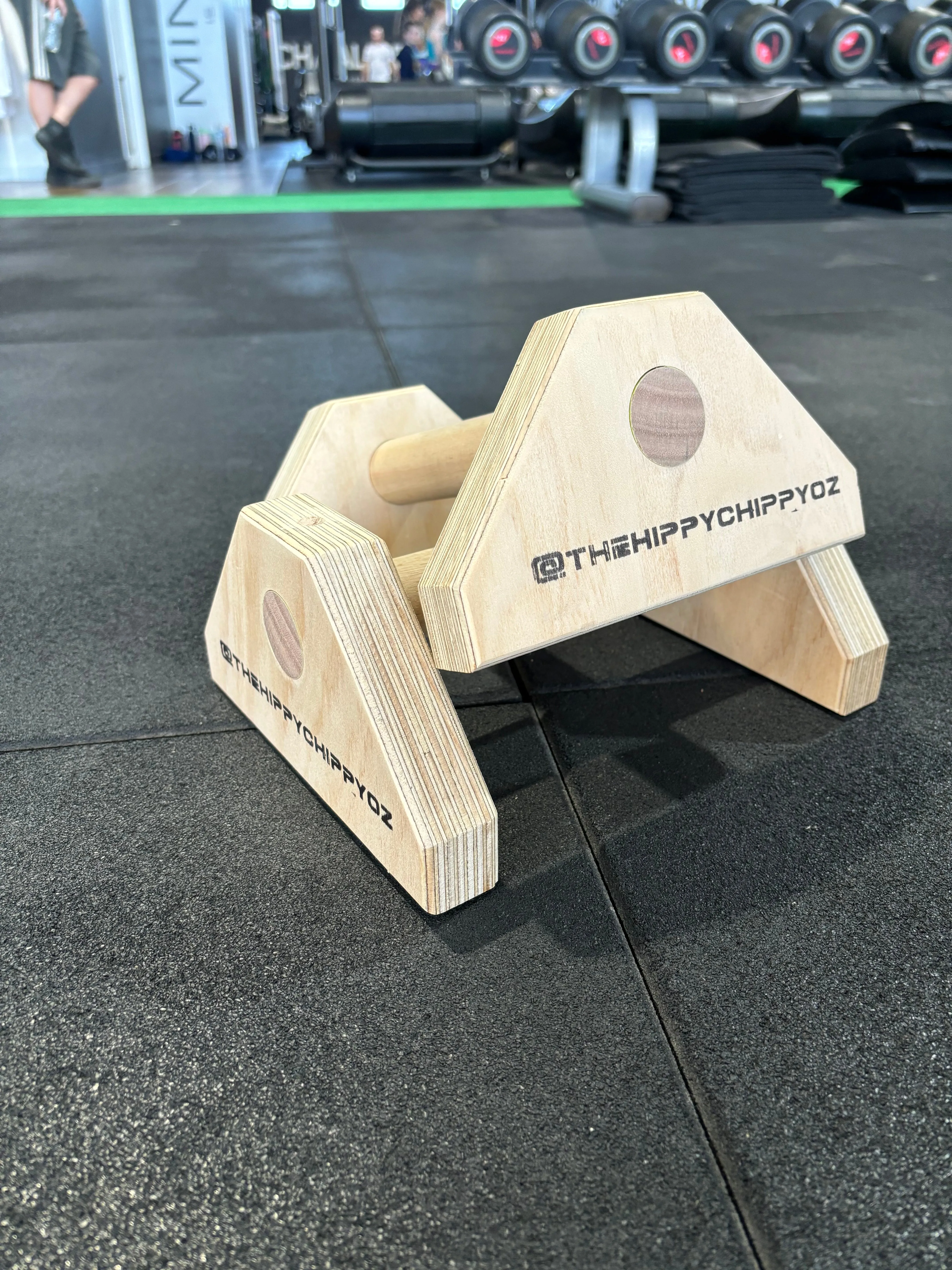 Hippy Chippy - Handstand Parallette Pro-Series- "The Pro-Grip" Set