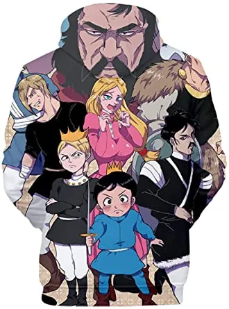 Japanese Anime Ranking of Kings Hoodie Manga Ousama Ranking Bojji Pullover