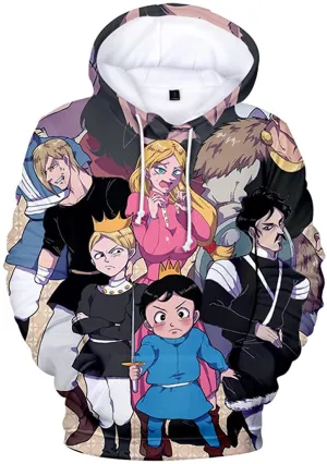 Japanese Anime Ranking of Kings Hoodie Manga Ousama Ranking Bojji Pullover