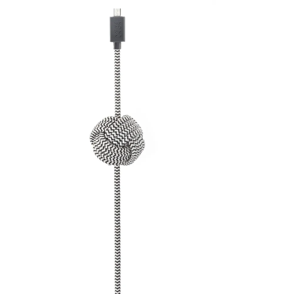 [OPEN BOX] NATIVE UNION Night 3m Lighting Cable Zebra
