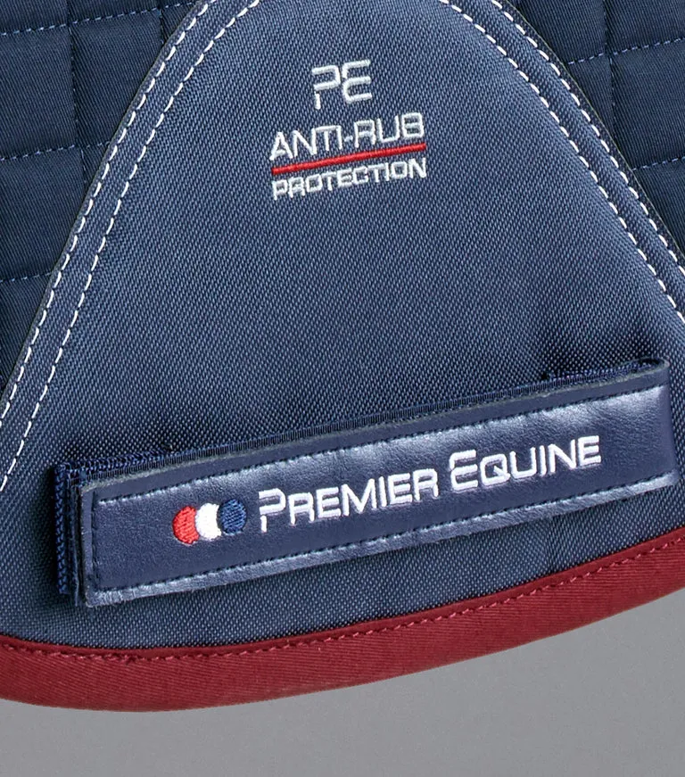 Premier Equine Close Contact European Cotton Saddle Pad - GP/Jump Square