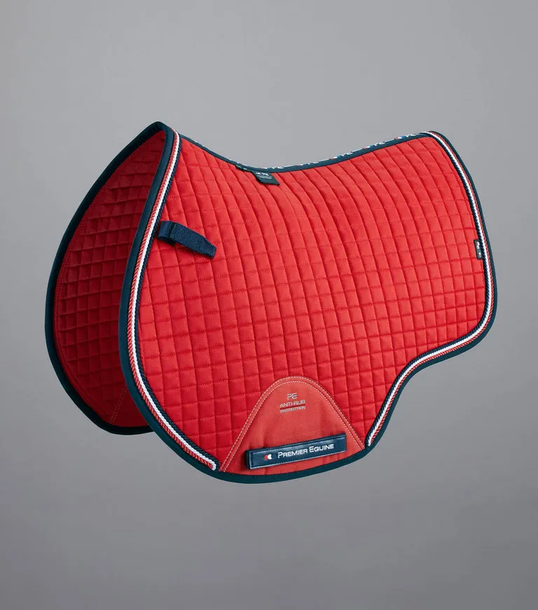 Premier Equine Close Contact European Cotton Saddle Pad - GP/Jump Square