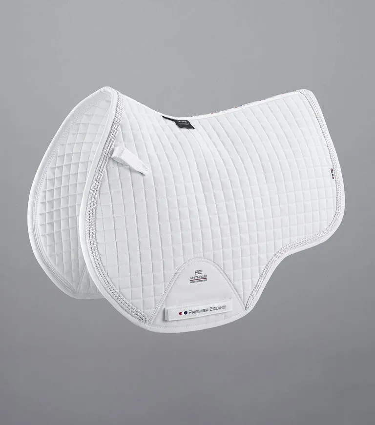 Premier Equine Close Contact European Cotton Saddle Pad - GP/Jump Square