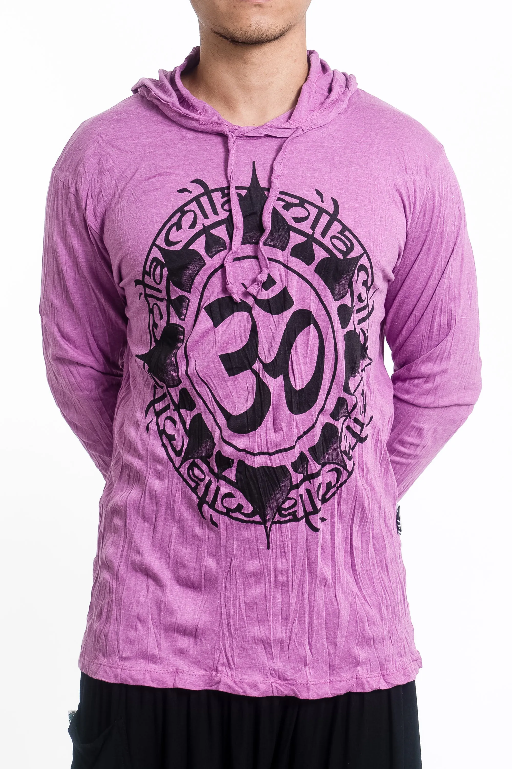 Unisex Infinitee Om Hoodie in Pink