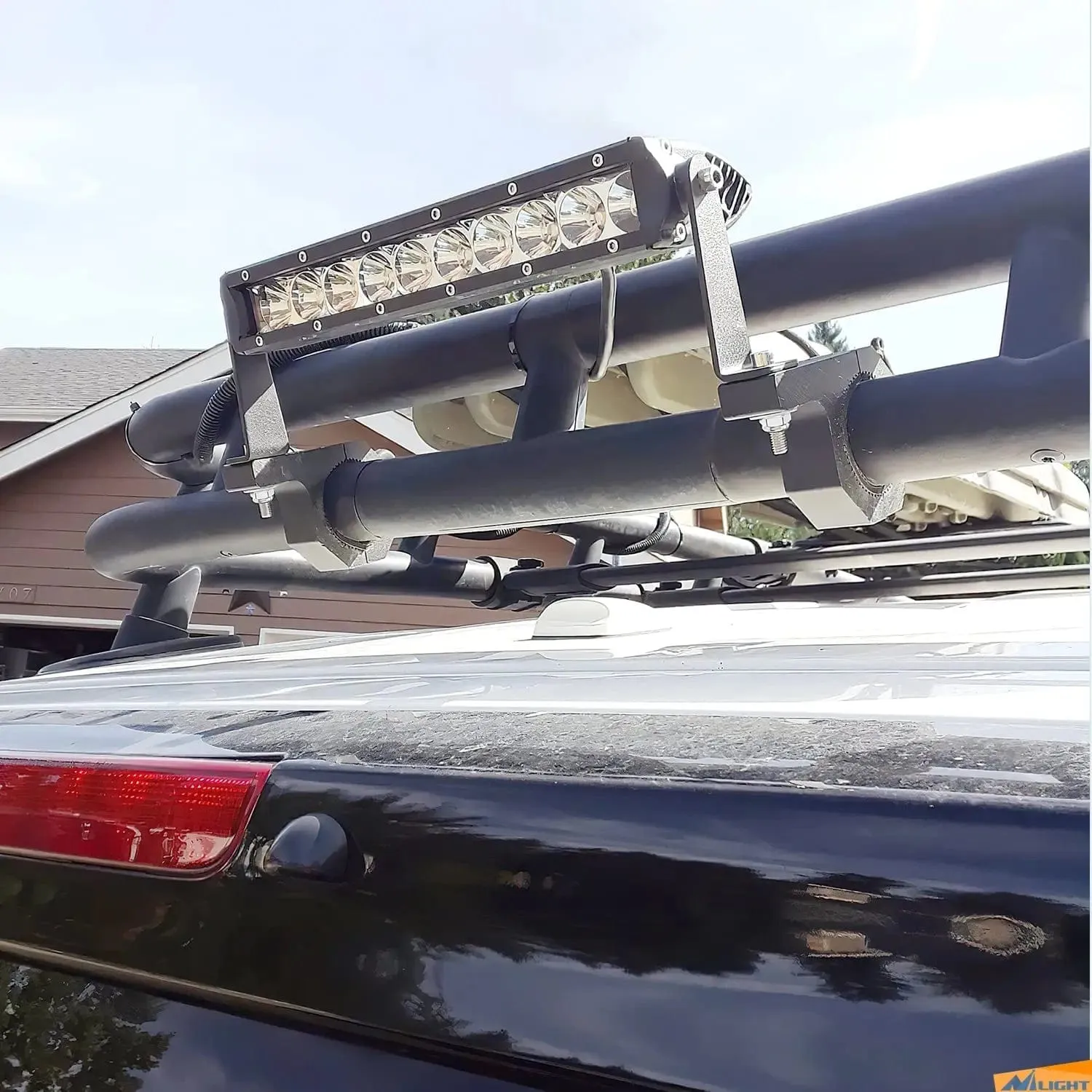 Universal Side-Mounted Adjustable Different Height Brackets (Pair)